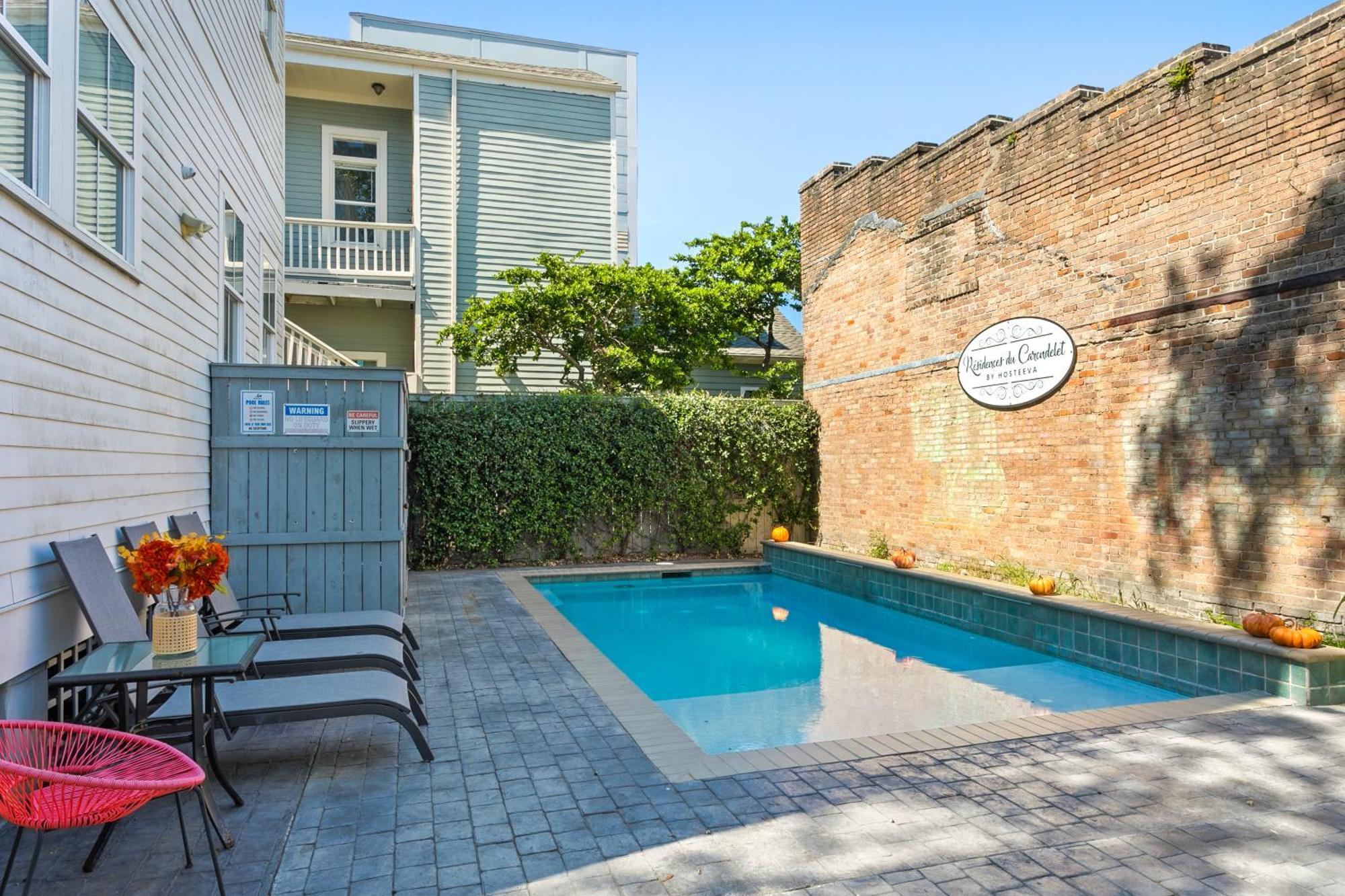 Amazing 3Br Cottage Off St Charles With Pool New Orleans Eksteriør billede
