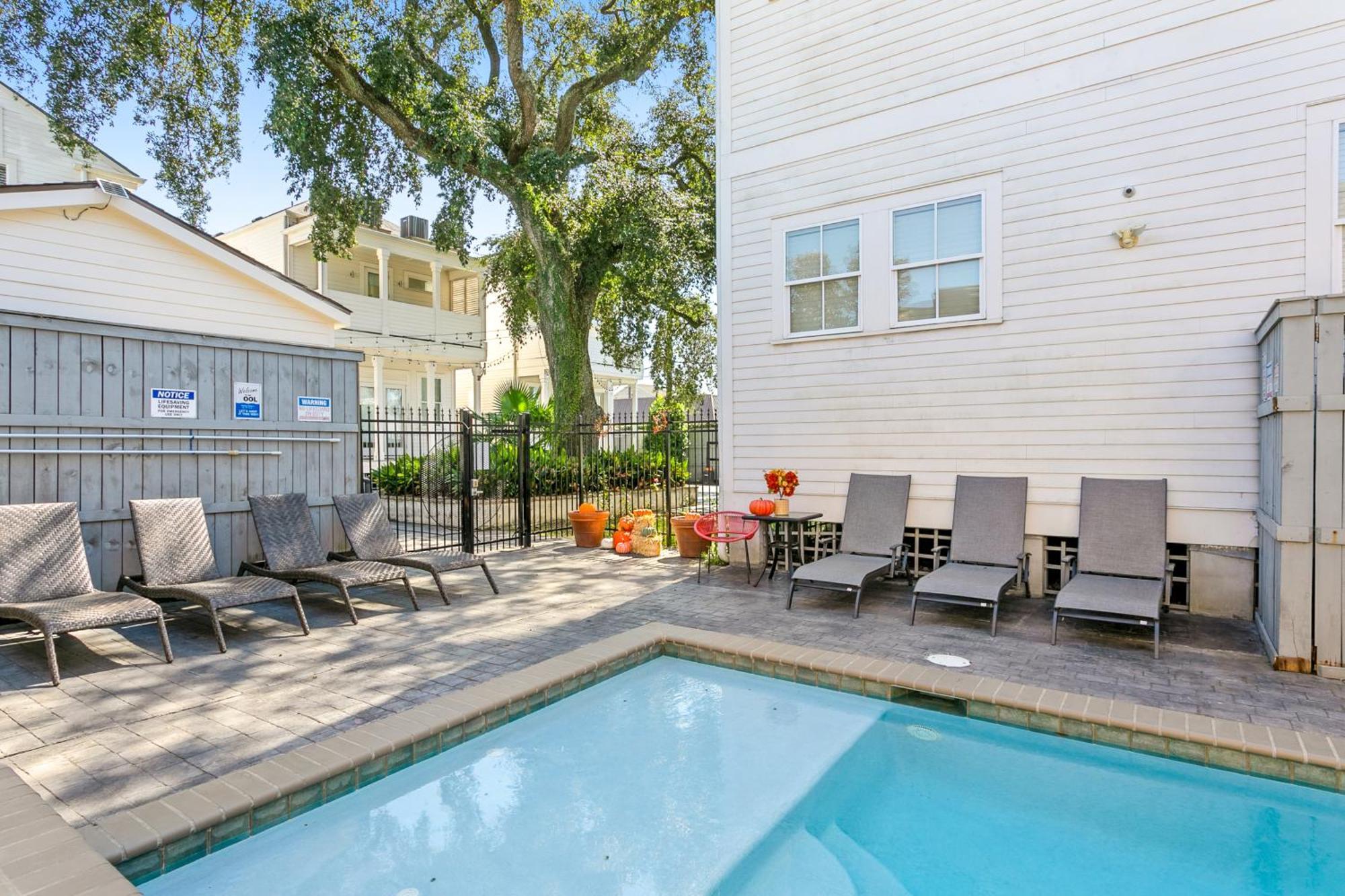 Amazing 3Br Cottage Off St Charles With Pool New Orleans Eksteriør billede